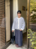 Binny non-fade banding color matching pocket long skirt
