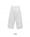 Teak Rivet Pocket Balloon Cotton Pants