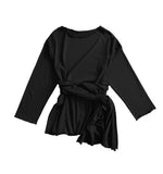 Ille One-Shoulder Knot Long T-Shirt