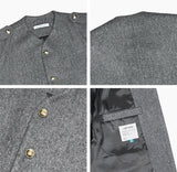 EPAULET WOOL JACKET