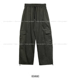 (UNISEX) Autumn Basic Cargo String Pants