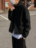 Uni Crop Hoodie Short Coat