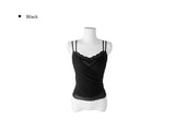 Roger Layered Lace Color Matching Mesh Sleeveless