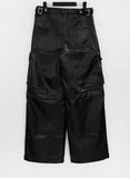 Melty Pocket Leather Pants