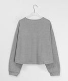 Kekoni Crop Basic Cotton Cardigan