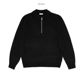 Eve Collar Half Zip Up Knit