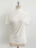 Dayzel Half Drape Cool Span T-Blouse