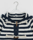 Dilbeco Duffle Hood Knit Cardigan