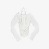 Lanxi Slit Halterneck T-Shirt