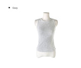 Nattie Basic Pendant Ribbed Sleeveless