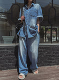 Blitz Cool Denim Bending Pants (Long Pants ver.)