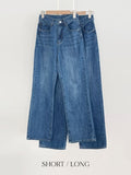 Daron Back Pocket Wide Denim Pants