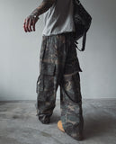 Croy Double Camo Big Cargo Pants