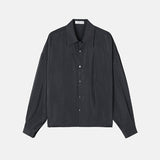 Crystal Overfit Crop Shirt