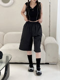 [UNISEX] Cargo Midi Nylon Pants