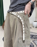 Ferid Stone Washed Cargo Bermuda Pants