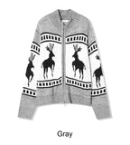 Derive Nordic Knit Zip-Up