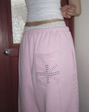 Hanan Studded Wide Training Pants
