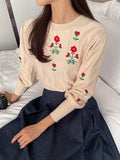 Fayle Denim Pleated Skirt