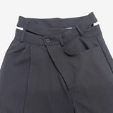 Chopine Cutout Unbalanced Slacks