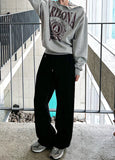 Open 5 Button Regona Washing Sweatshirt