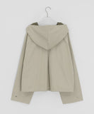 Guntree Check Hood Bomber Jacket