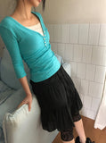 Hide Chiffon Tiered Midi Skirt