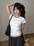 [MADE] Ahen Basic Slim Short Sleeve T-shirt