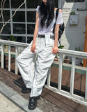 Nick Belted Parachute Nylon Pants
