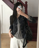 Bano Two-Pocket Slim Denim Shirt
