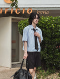 Holden Stripe Crop Shirt