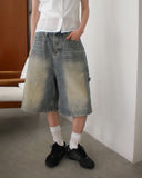 Maha Carpenter Bermuda Denim Pants