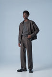 Overfit washed heritage jacket