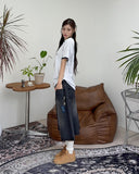 Caro Bermuda Banding Denim Pants