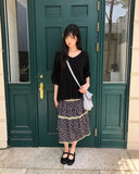 Pottle Lace Tiered Skirt