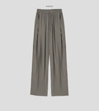 Venue Nylon Wide Banding Pants