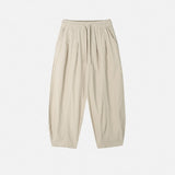 Soven Linen Two-Tuck Banding Pants