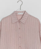 Hueville Summer Stripe Short Sleeve Shirt