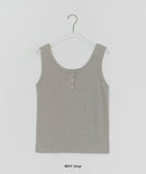 Gelsource Summer Button Layered Sleeveless