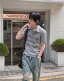 Cashed Slim Short Sleeve Knit