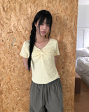 Luce Check Wide Banding Pants