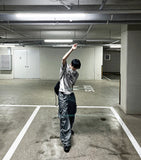 Wide Gorpcore Nylon Pants Track Pants Jogger Pants