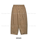 Brit Pleats Pintuck Balloon Pants