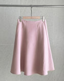 Poyer Basic Flared Skirt