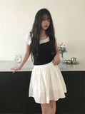 Rabu Midi Flare Banding Skirt