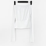 Simon Slit One Shoulder Tee