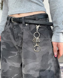 Salon Curved Camo Cotton Pants