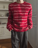Core Brush Stripe Knit