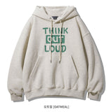 Rough painting hoodie