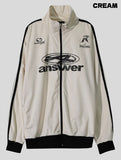 Spell velour color matching track jersey